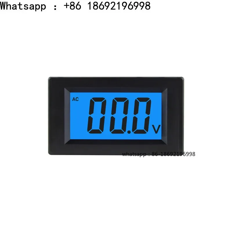 AC Voltage Meter Digital Display D85-222T Liquid Crystal Digital Display Head AC0-220V 19.99V 600V