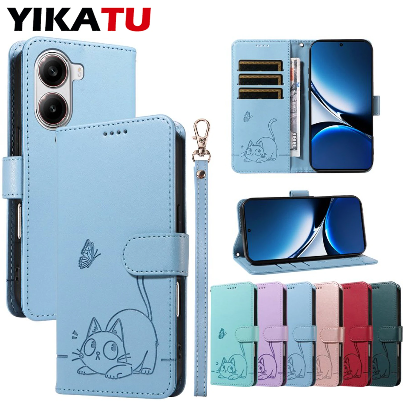 

Anti Theft Brush Wallet For Xiaomi Poco X7 X6 X5 X4 GT X3 NFC M7 M6 4G M5S M4 M3 Pro 5G F6 F5 F4 F3 C75 C65 Leather Phone Case
