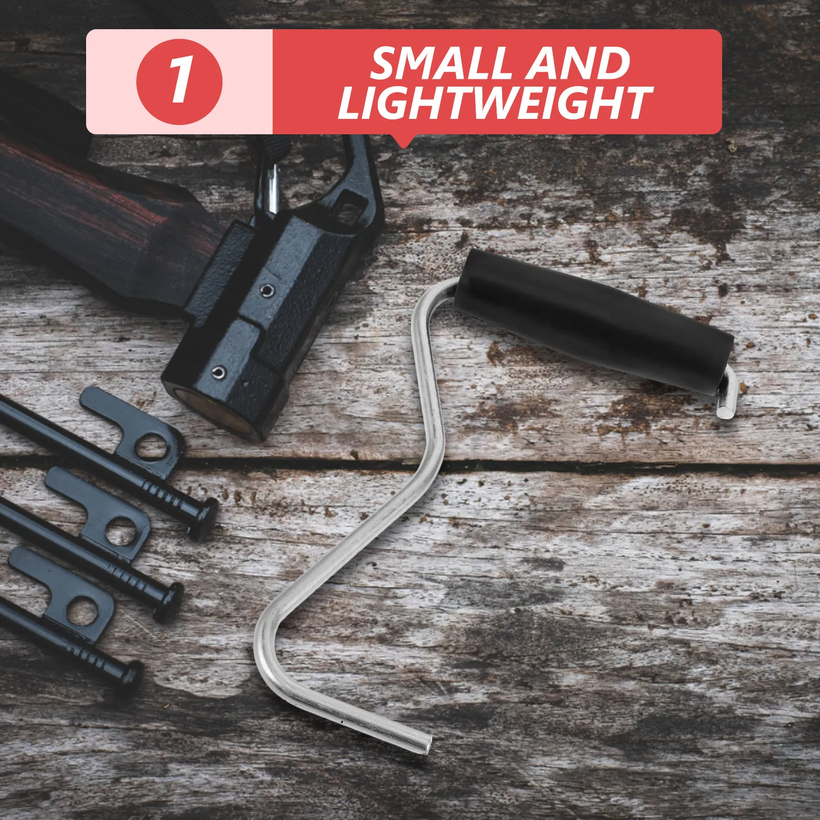 

Портативный инструмент для извлечения колышков для палаток, сверхмощный съемник колышков для быстрой установки, для кемпинга, походов, активного отдыха, снаряжение для вытягивания колышков палаток