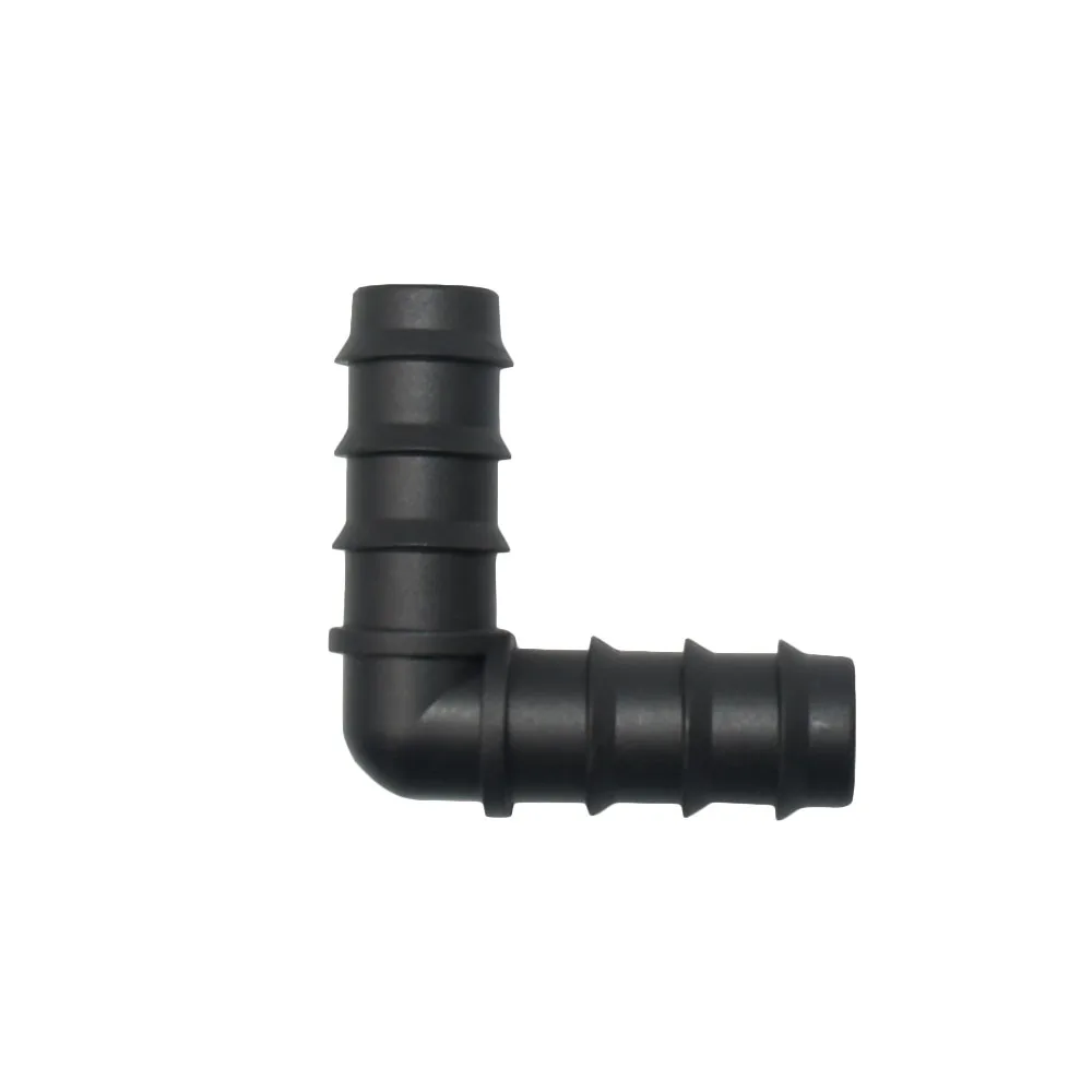 PE Pipe Barb Connectors, Tee Elbow Repair End Plug, Garden Drip Irrigação Fitting, Redutor Acoplador, 16mm, 20mm, 25mm, 1/2 \