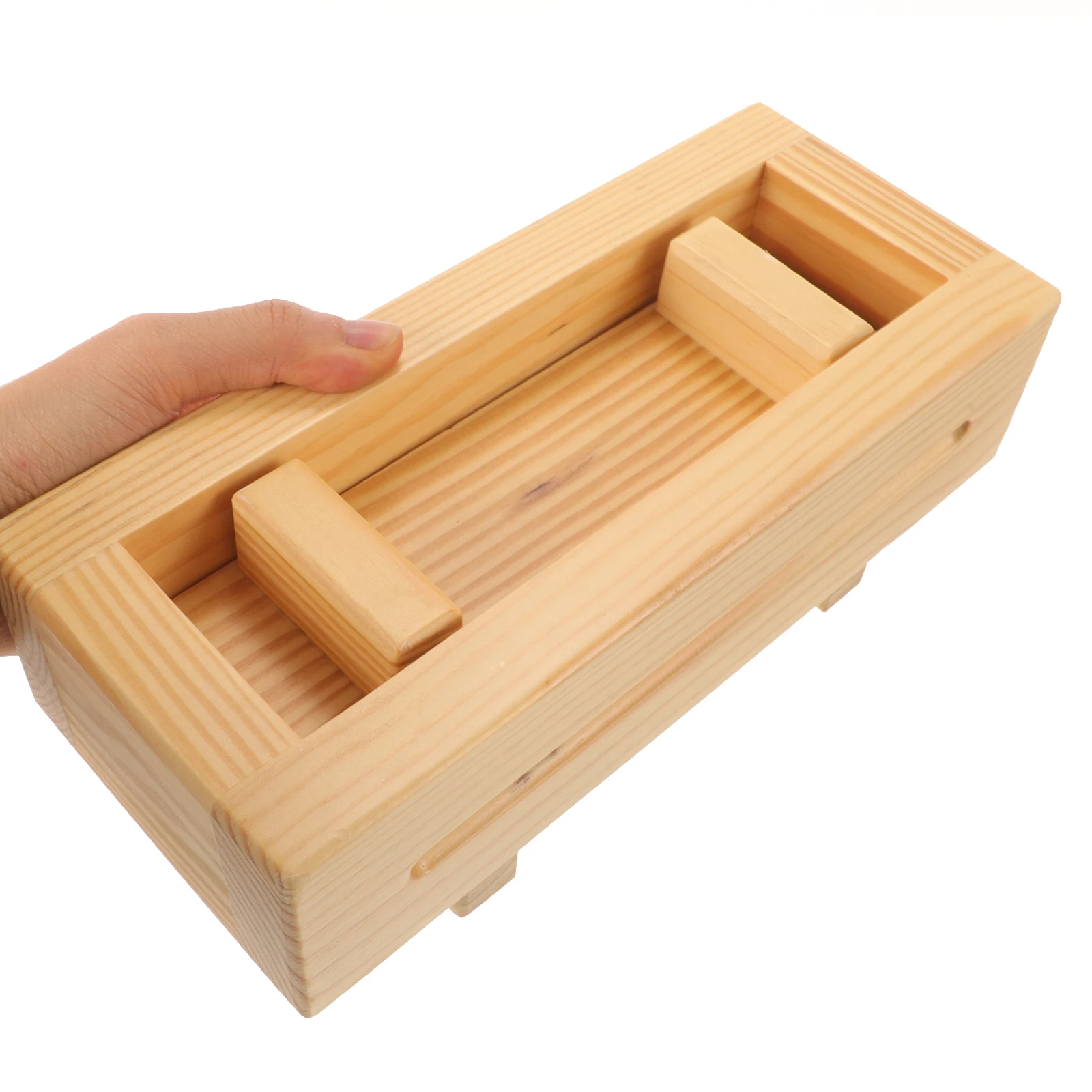 

Деревянный DIY домашний кухонный инструмент, роликовая машина, пресс, форма для изготовления суши, машина для изготовления рисовых шариков, практичный инструмент для изготовления суши