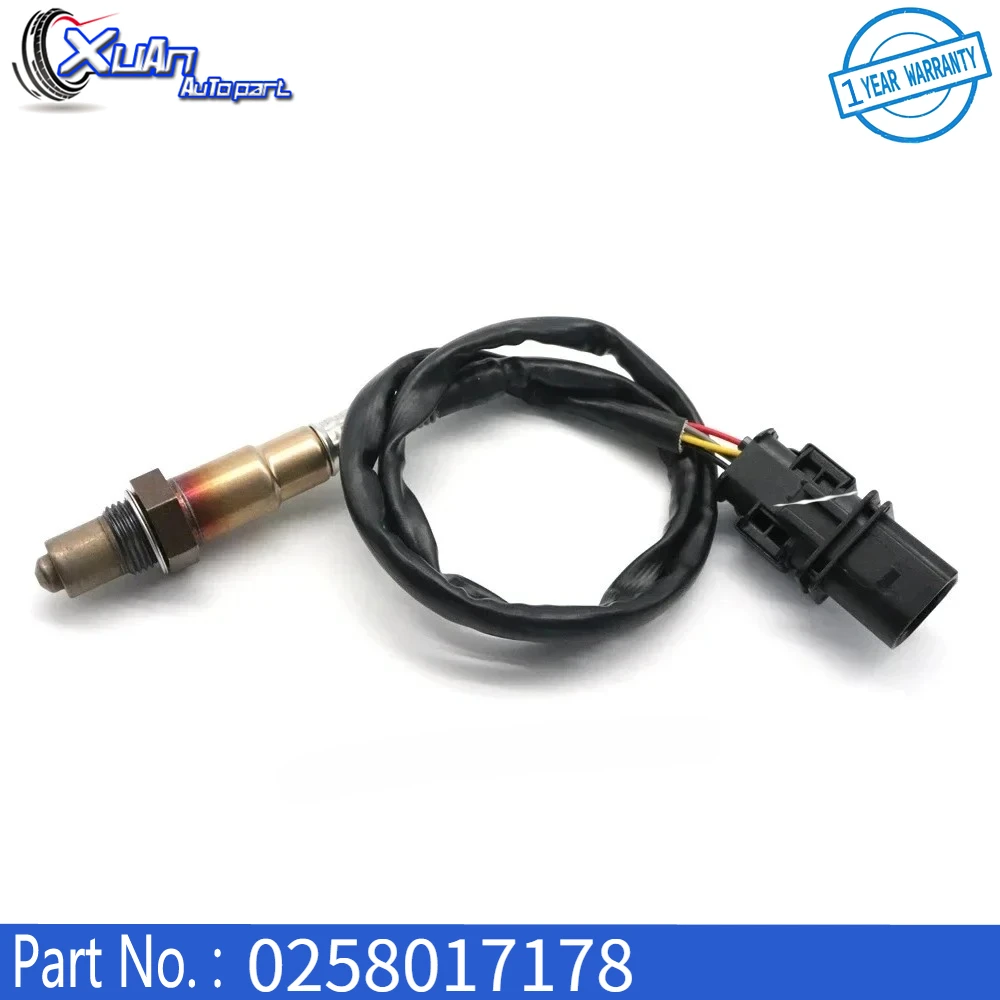 

Датчик кислорода O2 (лямбда-зонд) 0258017178, датчик соотношения воздух-топливо для Audi A1, A3, A5, Q8, для Volkswagen AMAROK, BEETLE, Golf, Passat, Touran