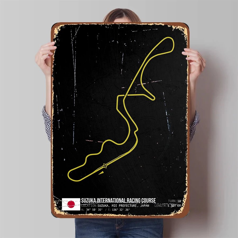 poster-de-metal-do-curso-de-corrida-internacional-de-suzuka-japao-f1-layout-de-pista-decoracao-de-arte-de-parede-5807km-design-de-circuito