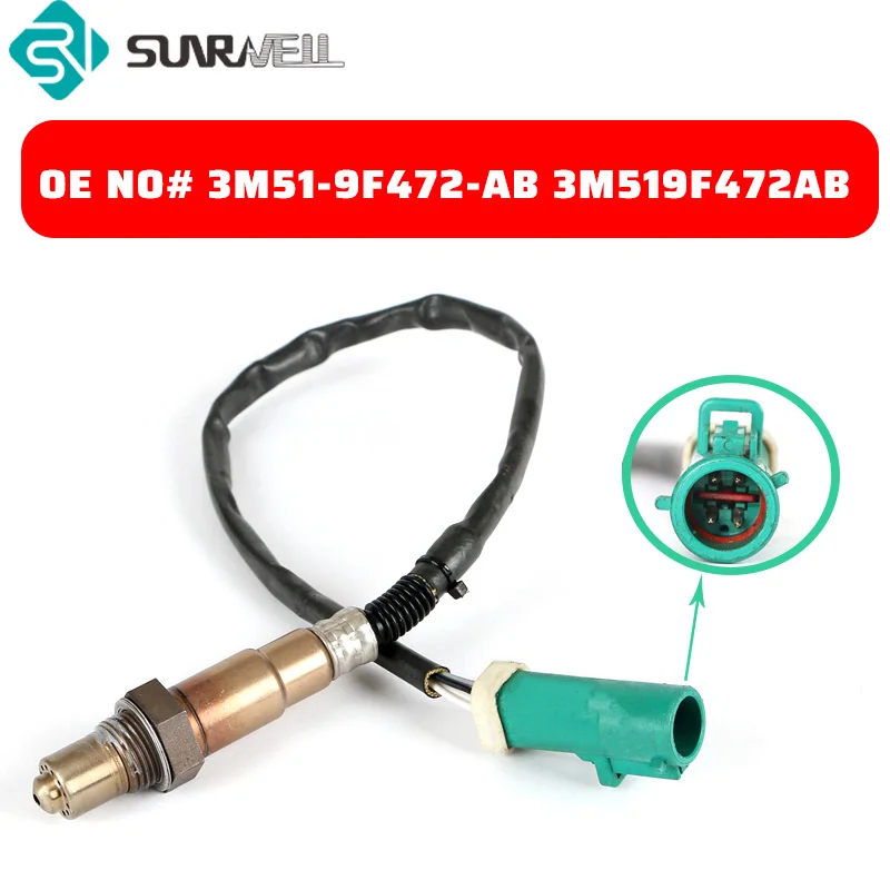 Air Fuel Ratio Lambda Probe 3M51-9F472-AB 3M519F472AB Oxygen Sensor For Ford Focus C-Max Fiesta V For Volvo C30 S40 V50