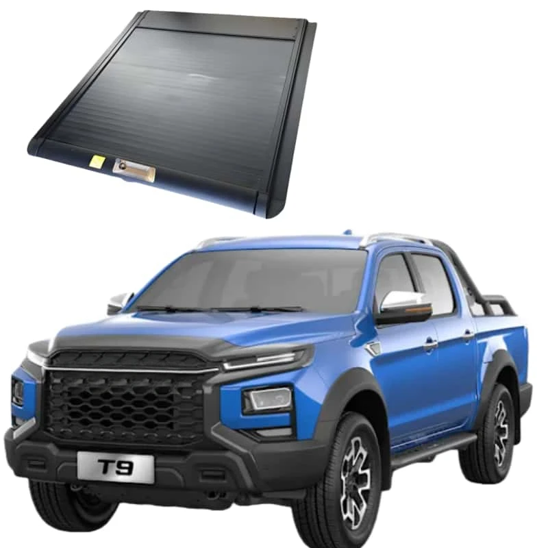 

Чехол из алюминиевого сплава с ручным шарниром и ручным замком для пикапа Gladiator Ram, универсальный водонепроницаемый чехол