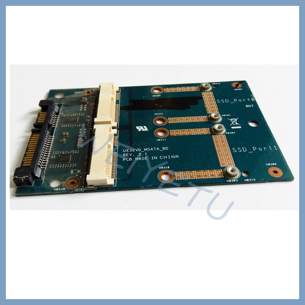 UX32VD MSATA BOARD For ASUS UX32 UX32V UX32VD UX32L UX32A Laptop SATA TO MSATA SSD Hard Drive board