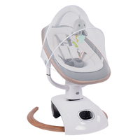 Baby Bouncer Microwave Electric Rocking Chair Swings, Soothing Baby Sleep Seat and Baby with Music and Vibration