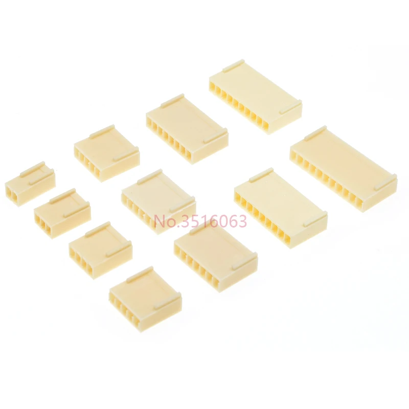 50pcs 2510-Y KF2510 connector 2.54MM PITCH FEMALE HOUSING Plastic Shell Plug 2P/3P/4P/5P/6P/7P/8P/9P/10P/11P/12P FOR PCB BOARD