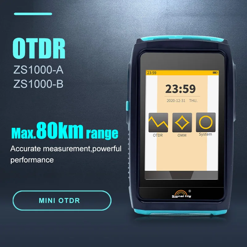

Signal Fire Optical Fiber OTDR Optical Time Domain Reflectometer Model ZS1000-A/ZS1000-B
