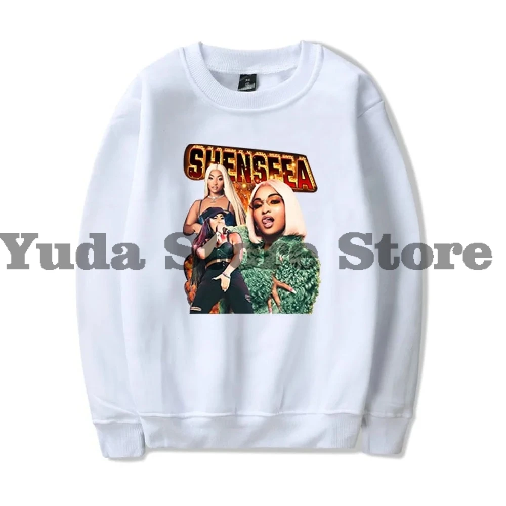 Shenseea Vintage Sweatshirt Cosplay Pullover Harajuku Crewneck Men Women Clothing