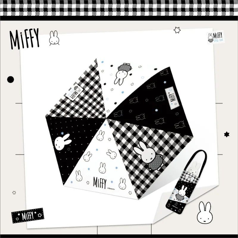 Miffy Kawaii Anime Mini Super Light Cute Sun Protection Sunshade Portable Pocket Sun Umbrella Simple Exquisite Personality view 4