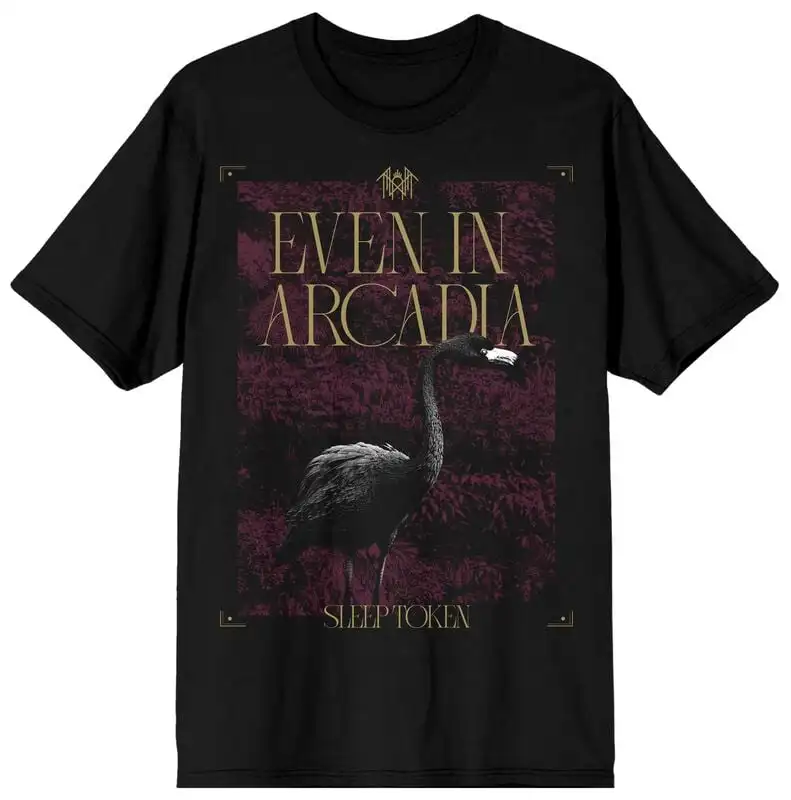 

Even in Arcadia _ Sleep Token T-shirt Summer Luxury Brand Cotton Men's and Women's T-shirt Short Sleeve Band
