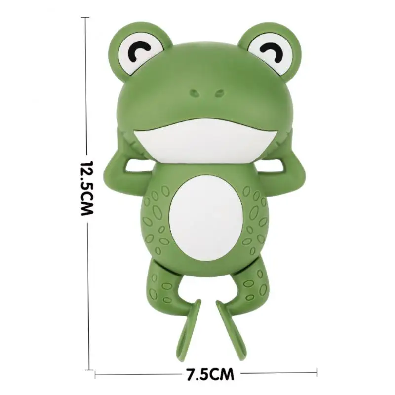 2/6PCS Swimming Frog Without Rough Edges Bathing Toys Creative Kid Gifts Bathroom Supplies Buoyancy Cute Animal Floating Funny