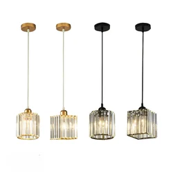 Modern Crystal Pendant Light Led Ceiling Lamp Living Dining Room Nordic Chandelier Aisle Decor Balcony