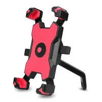 For Navigation 15x13.5x7.5cm Bicycle Phone Mount Handlebar Holder 360-Degree Rotation Mount Adjustable Viewing Angle