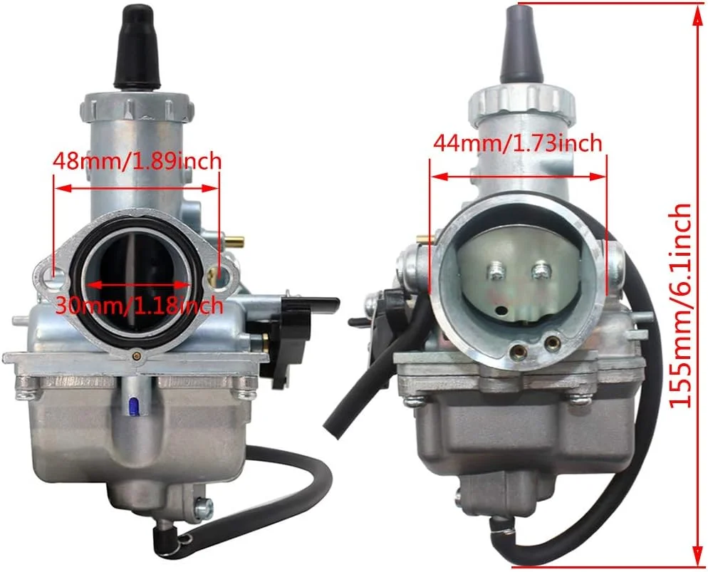 Mikuni VM26 30mm Carburetor 4-Stroke with Air Filter Intake Manifold for 125-250cc Pit Dirt Bike ATV Quad Kart Motorcycle Parts - view 4