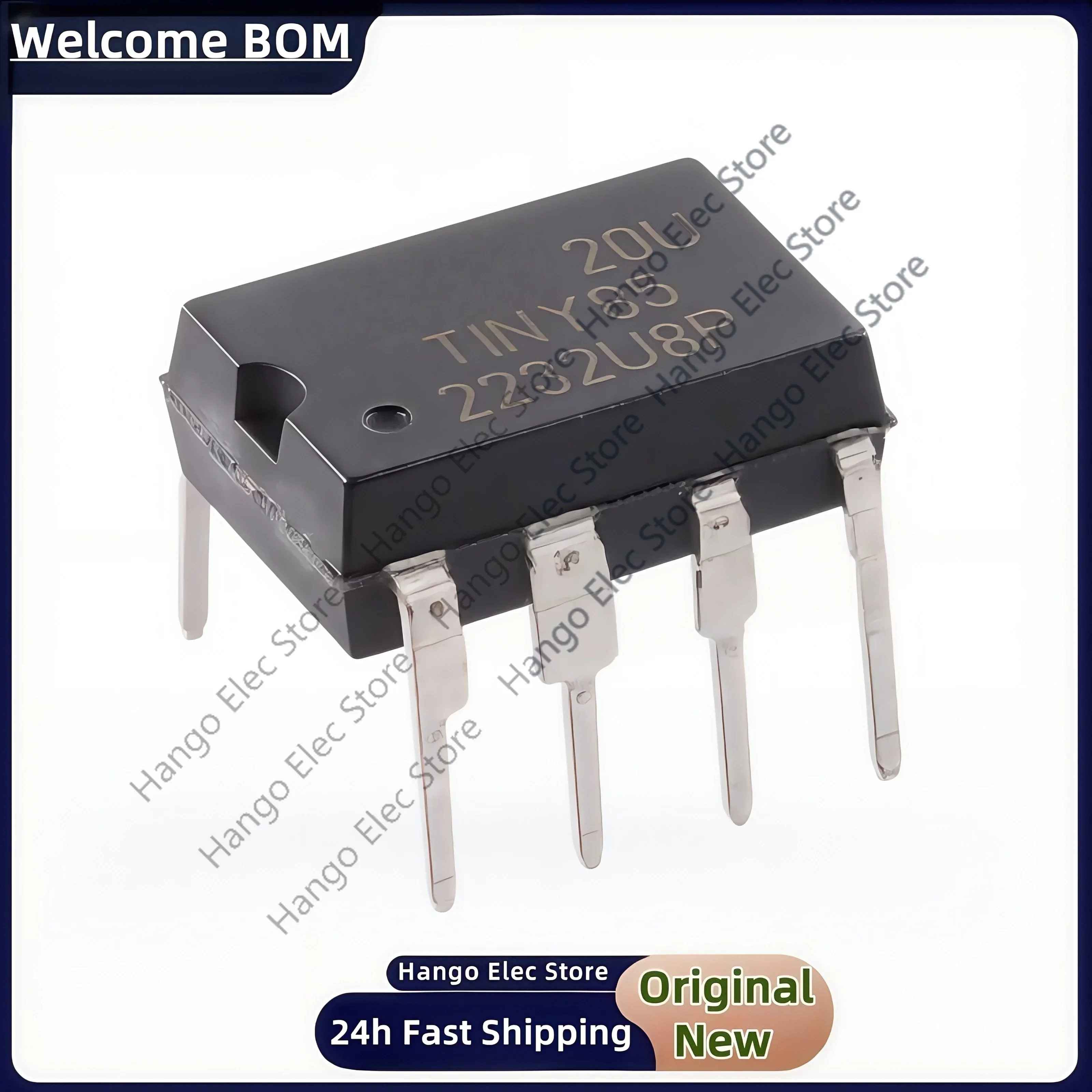 

5-10pcs/Lot Original ATTINY85-20PU DIP-8 ATTINY85 DIP8 85-20PU ATTINY85-20 IC Chip