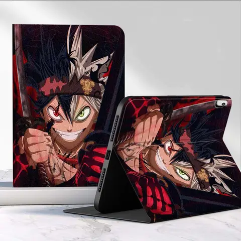 Anime B-Black Clover Cool For Samsung Galaxy Tab S11 S10 S9 S8 S7 S6 A11 A9 A8 A7 10.5 10.4 Lite FE Plus Inch Tablet Case