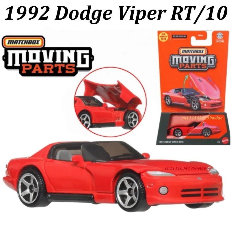 NEW Matchbox Moving Parts Ford GT40 1:64 Diecast Car Model Open Rear‑Cover Sleek Premium Collectible Desktop Toy Hobbyist Gift