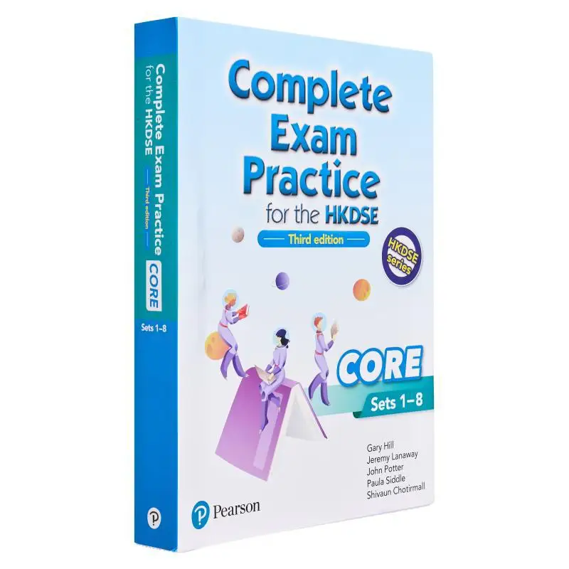 Complete Exam Practice For The HKDSE  CORE 3E WP2 For 2024 DSE 18 Pearson Pearson Education 9789888849109 Book