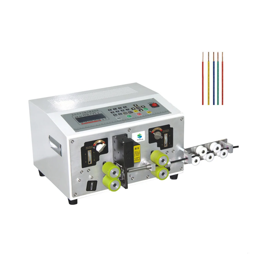 Automatic wire cutting and stripping equipment copper cable wire harness cutting and striping twisting machine