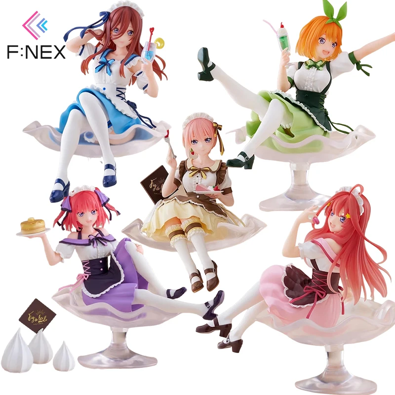 In Stock Genuine Original F:NEX The Quintessential Quintuplets Nakano Ichika Nakano Yotsuba  Action Anime Figure Doll Gift