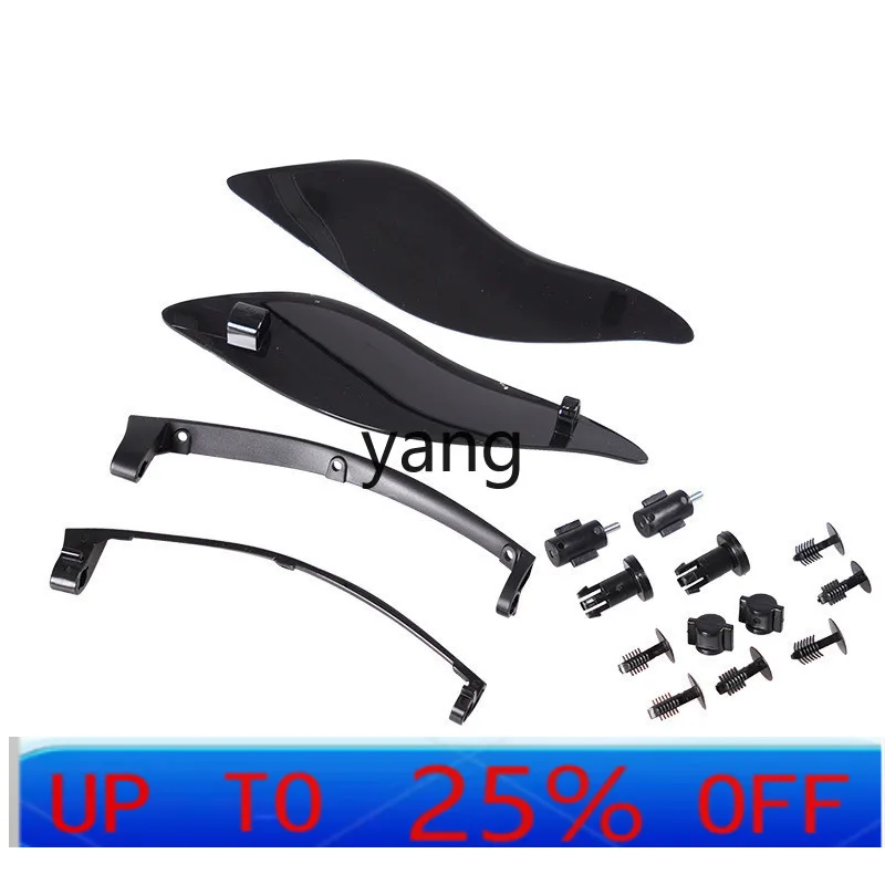 

CX motorcycle modified gliding flank hood modified baffles on the left and right sides