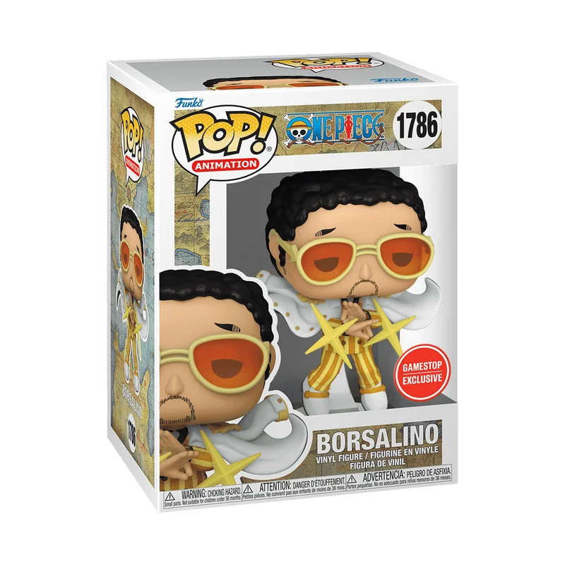 

Funko Pop аниме и манга BORSALINO цельные боевые фигурки Wano Country игрушки для мальчиков подарок коллекционные украшения