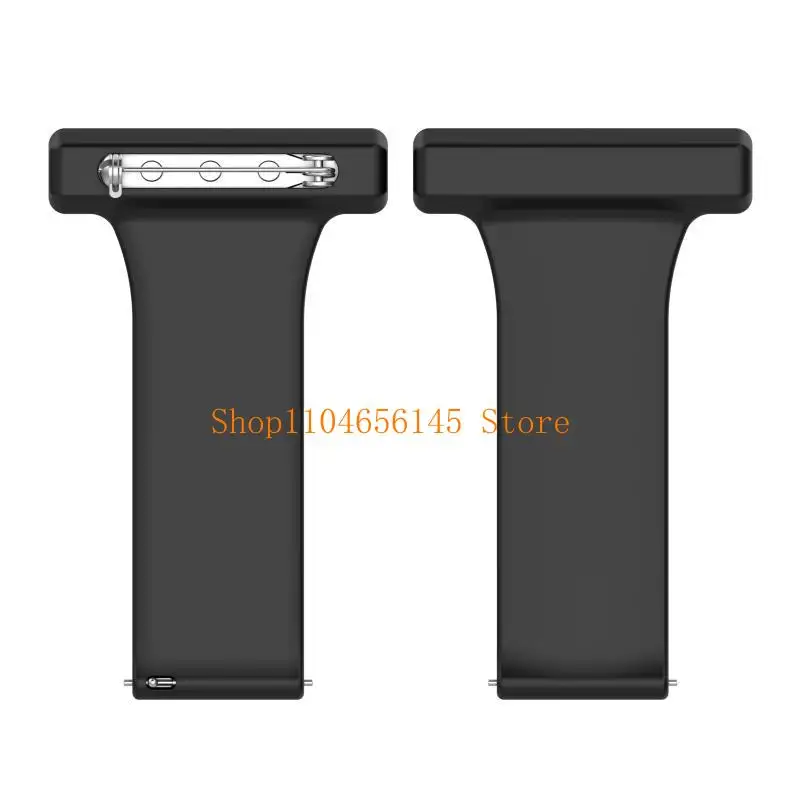 652F Doctor Nurse Midwives Healthcare Hiker Strap for Gear Sport Gear Brooch Silicone Wristbelt 20mm Bracelet Loop