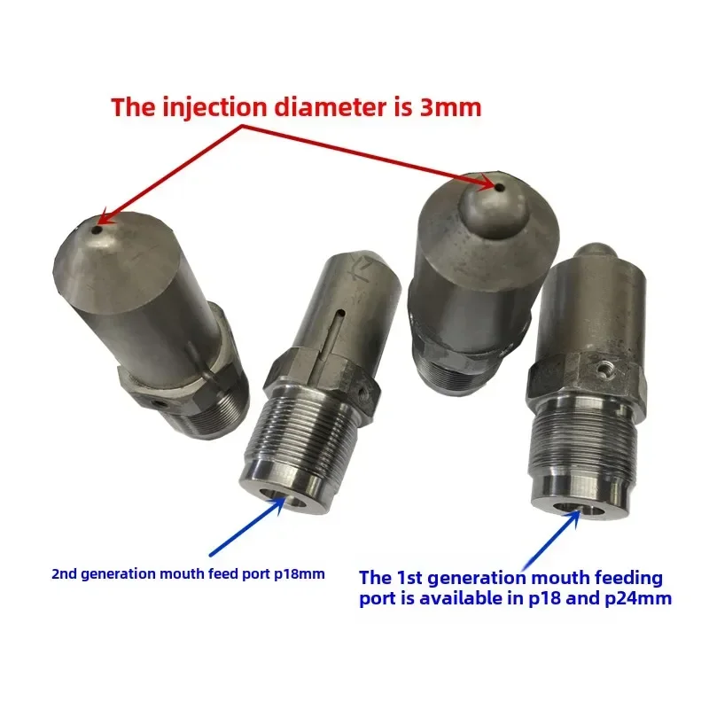 Расширенная и закаленная нитридкая машина для литья под давлением Гаитян, головка сопла, форсунка, модель M39x2