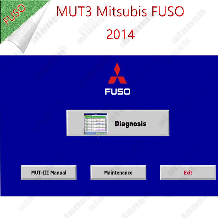 

MUT 3 Fuso FMS-E14-3 (диагностическая система) 2014 г. для грузовика Mitsubishi + нитро