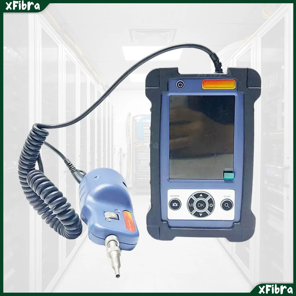 AUA-400 Fiber Optic Inspection Microscope Probe with LCD Monitor, 3.5