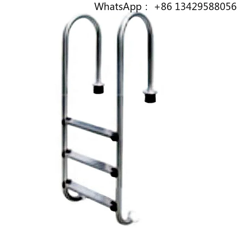 Polished Stainless Steel 304 (SS304) Swimming Pool Ladder for Inground Pools Spas Water Tank Steel Ladders Equipment Ladder Step