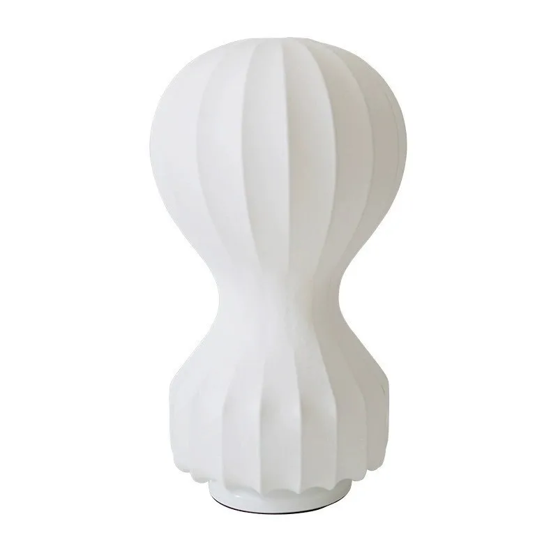 

Creative bedroom bedside table lamp, living room study fabric table lamp