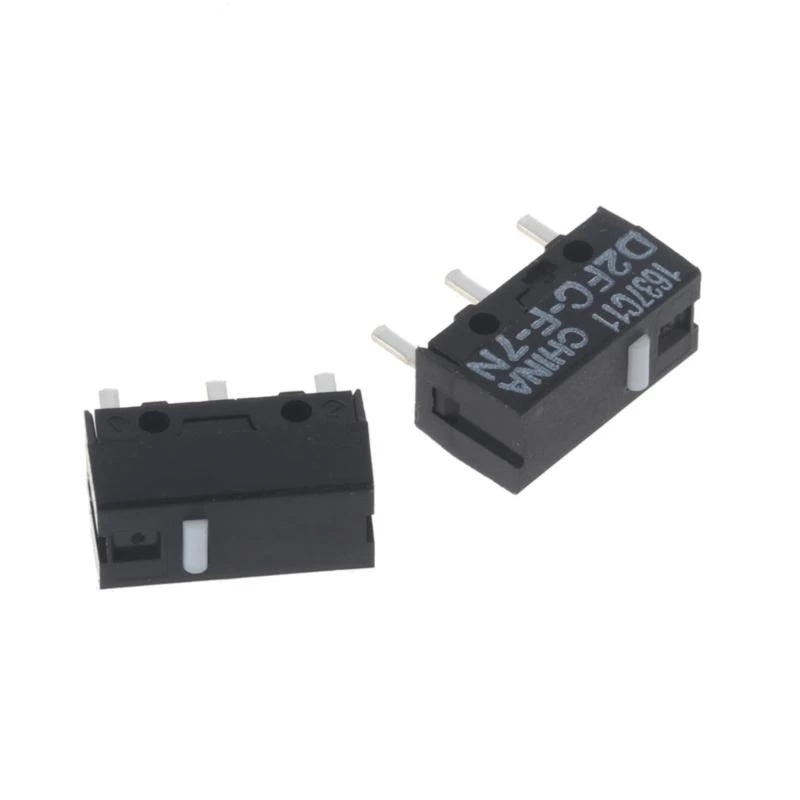 2pcs/Set D2FC-F-7N Mouse Micro Switches Micro Switch for MX G series Apple- G3 for IBM Mouse best sale