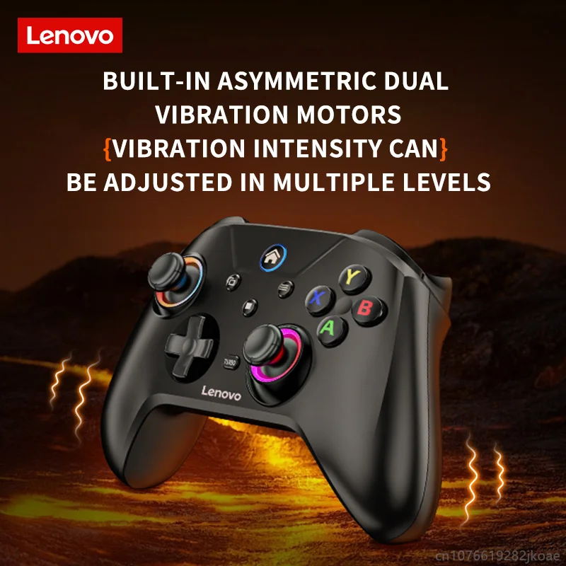 Lenovo S02 Wireless Controller RGB For Nintendo Switch OLED / Lite Console Pro Gamepad with 600mAh BatteryTurbo Function for TV