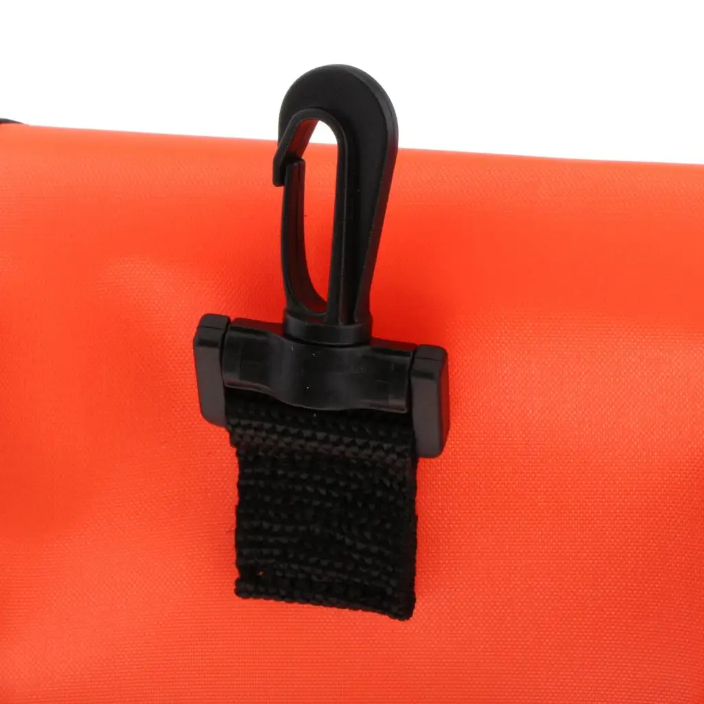 

Портативная сетчатая сумка-чехол для дайвинга с D-образным кольцом и маркером безопасности, сетчатая сумка для хранения снаряжения для подводного плавания, SMB и катушек