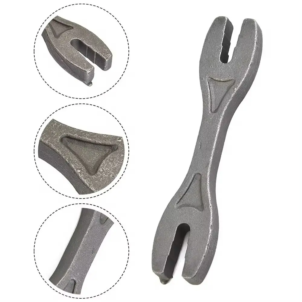 1Pcs Heat Treated Motorcycle Spoke Wrench Onboard Tool Double Ended Bike Repair Wrench 6 In 1 Universal Wrench Tool