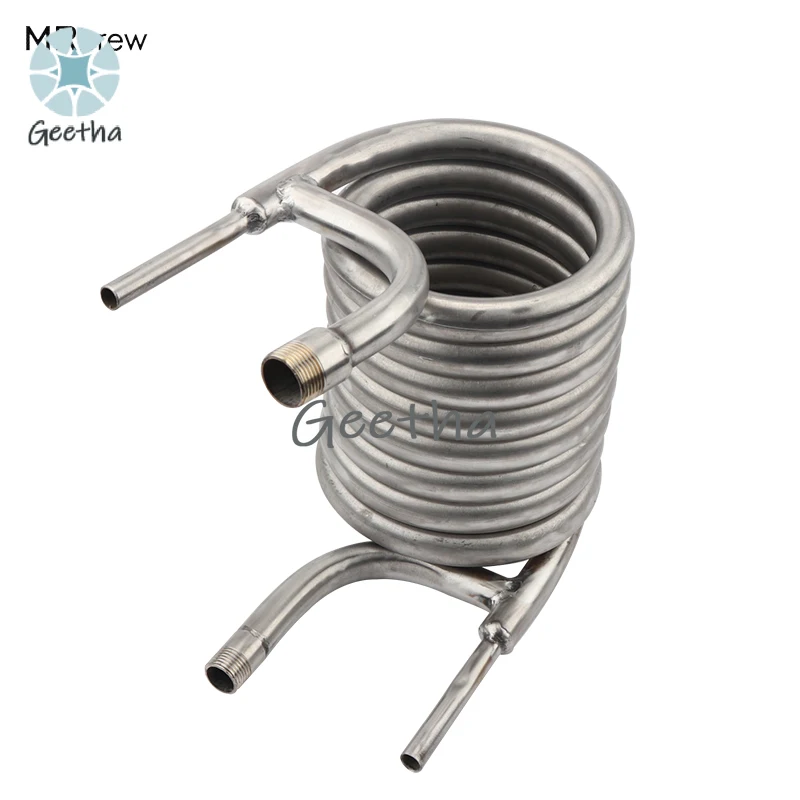 Stainless Steel Counterflow Wort Chiller Heat Exhanger Cooling Coil Brewing Equipment for Beer Homebrew