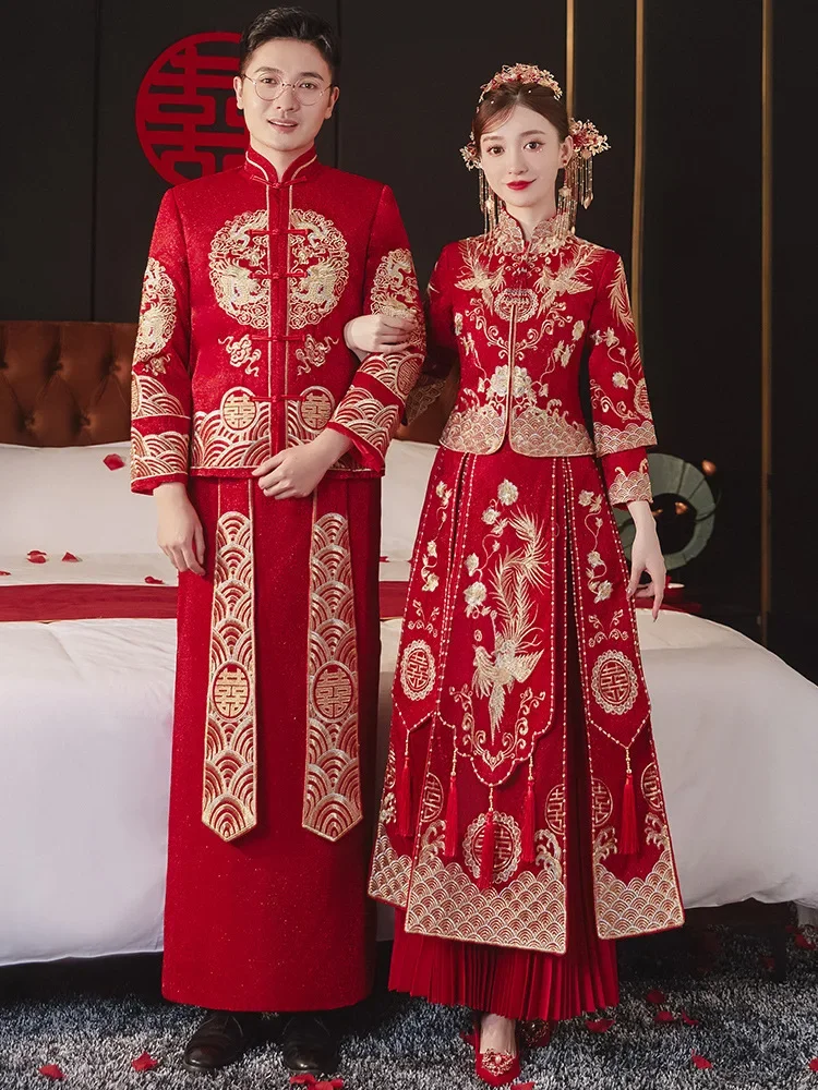 open lace back dress Red Short Bridesmaid Dresses Vintage Red Prom Dress main image 1