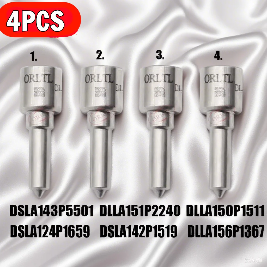 

4 шт. DSLA143P5501 DLLA151P2240 DLLA150P1511 DSLA124P1659 DSLA142P1519 DLLA156P1367 для дизельной форсунки Common Rail BOSCH