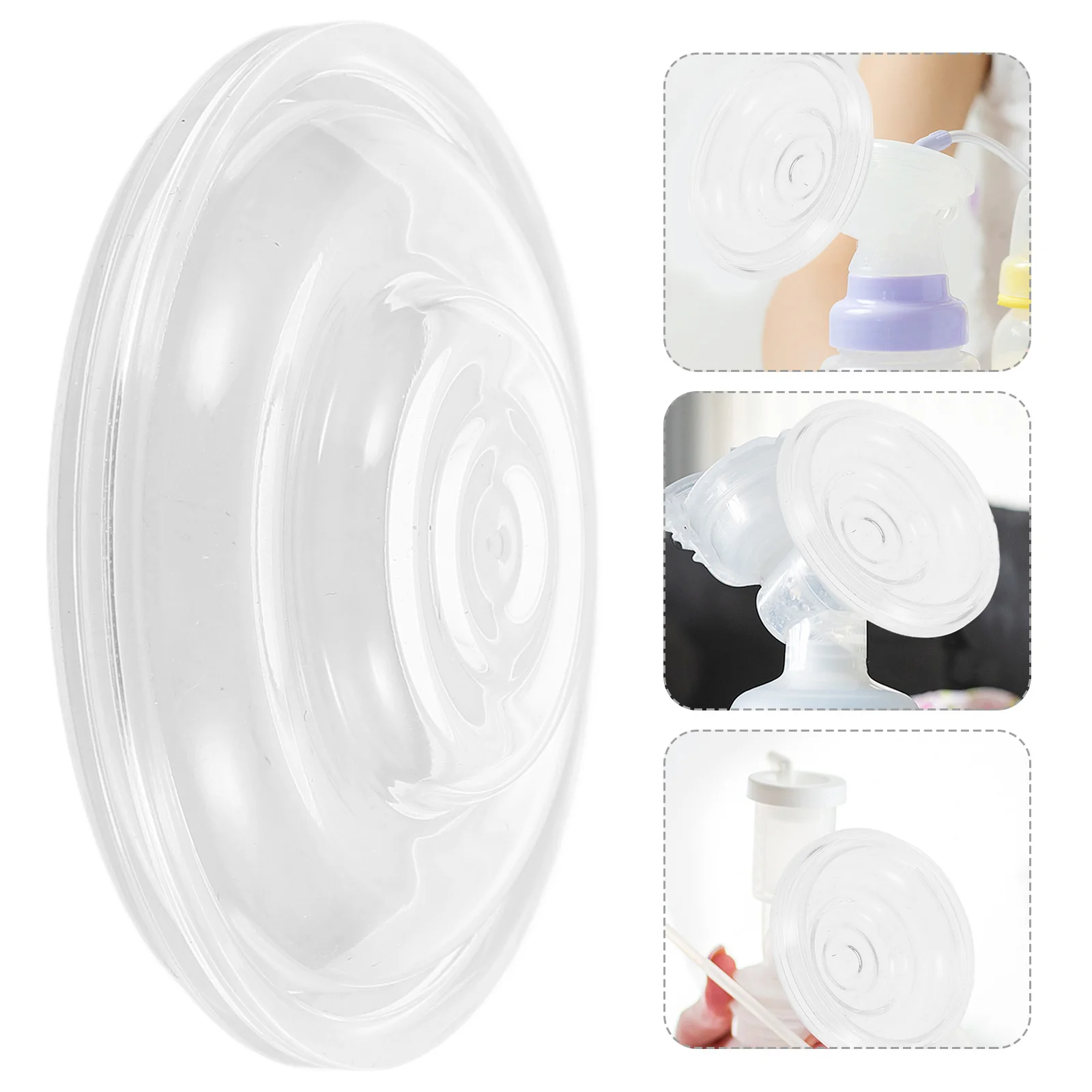 

Силиконовая диафрагма, гибкие фланцевые вставки, моющиеся запасные части для насоса для грудного вскармливания, клапан «утконос», защита от обратного потока