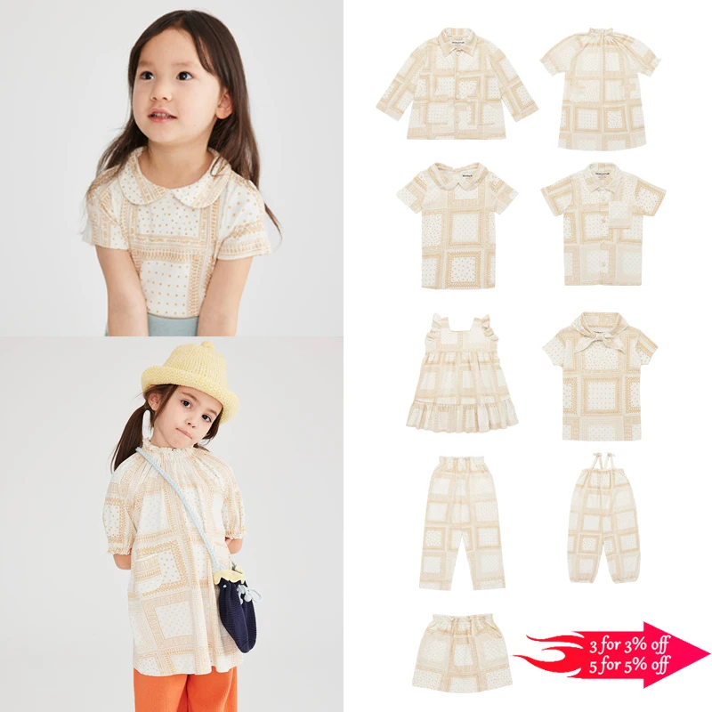 

Misha New Summer Tops Children Clothes Baby Set Girls Dress Child Cotton T-Shirt Kids Straps Pants Dresses Short Sleeve Clothes