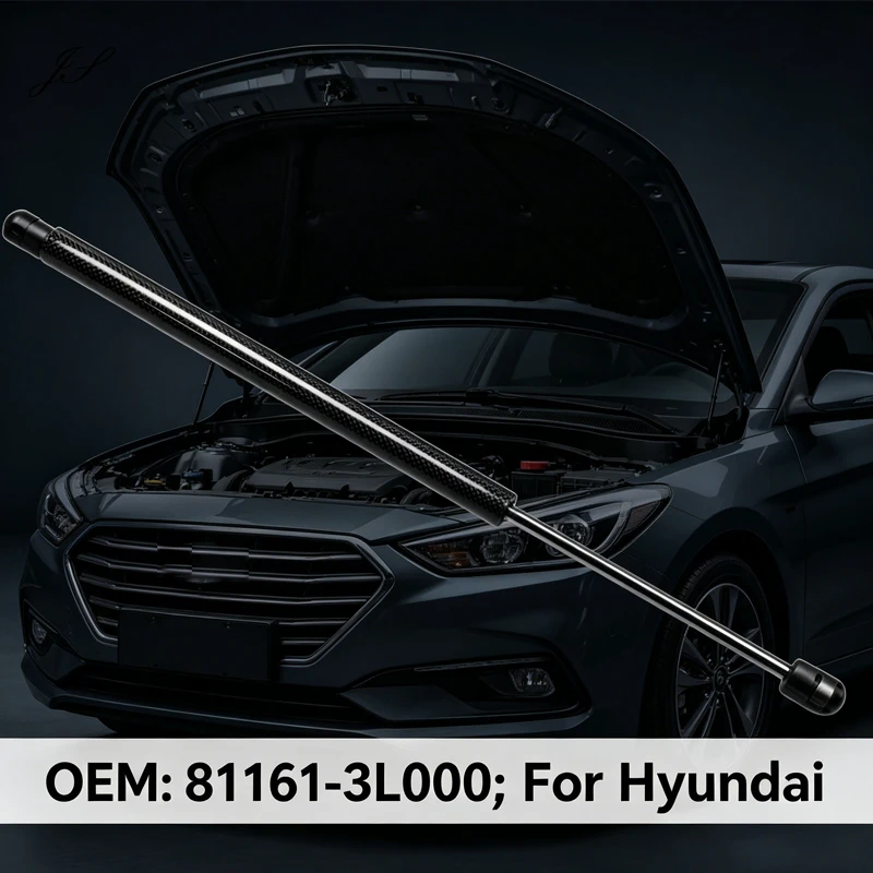 Car Front Bonnet Gas Spring Prop Rod Shock Hood Lift Support Strut 81161-3L001 For Hyundai Azera Grandeur 2005-2011 Replacement