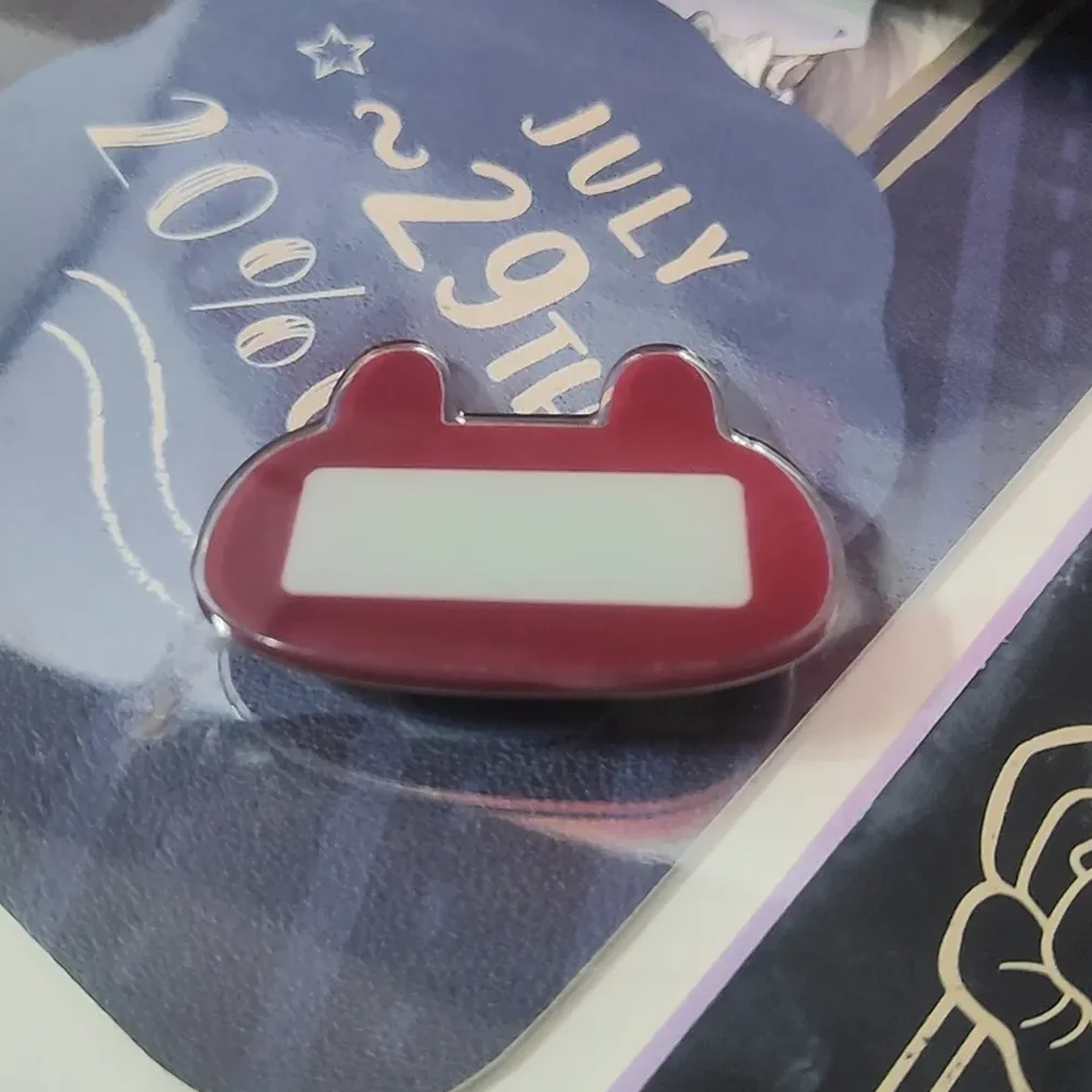 Anime Rabbit Hole Cosplay Brooch Rabbit Acrylic Badge Costume Corsage Pins Jewelry Bag Accessories