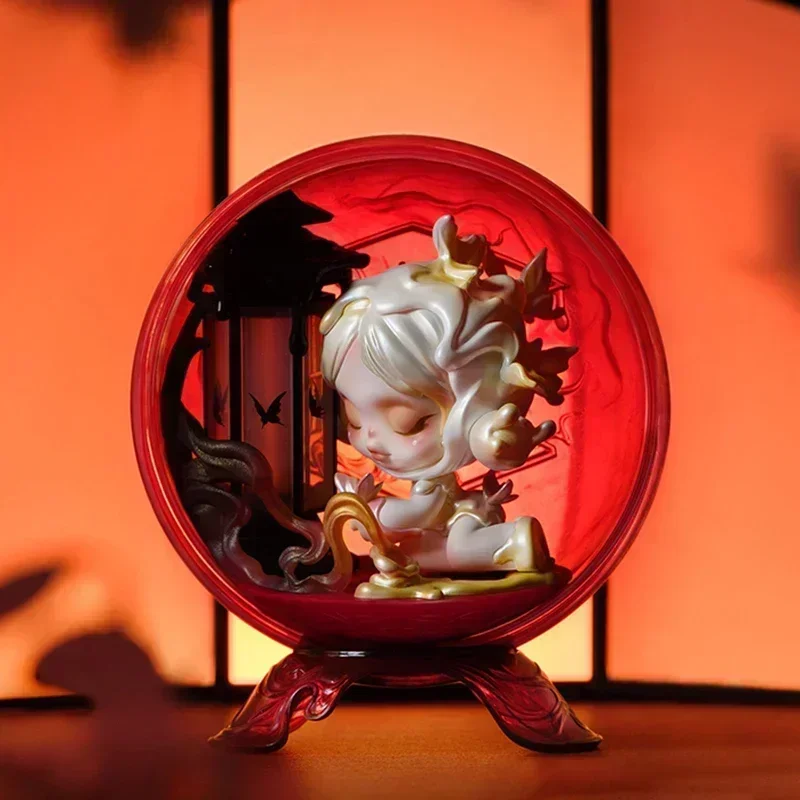 

Original Blind Box SKULLPANDA The Mirage Series Guess Bag Mystery Box Toys Doll Cute Anime Figure Desktop Ornaments Collection