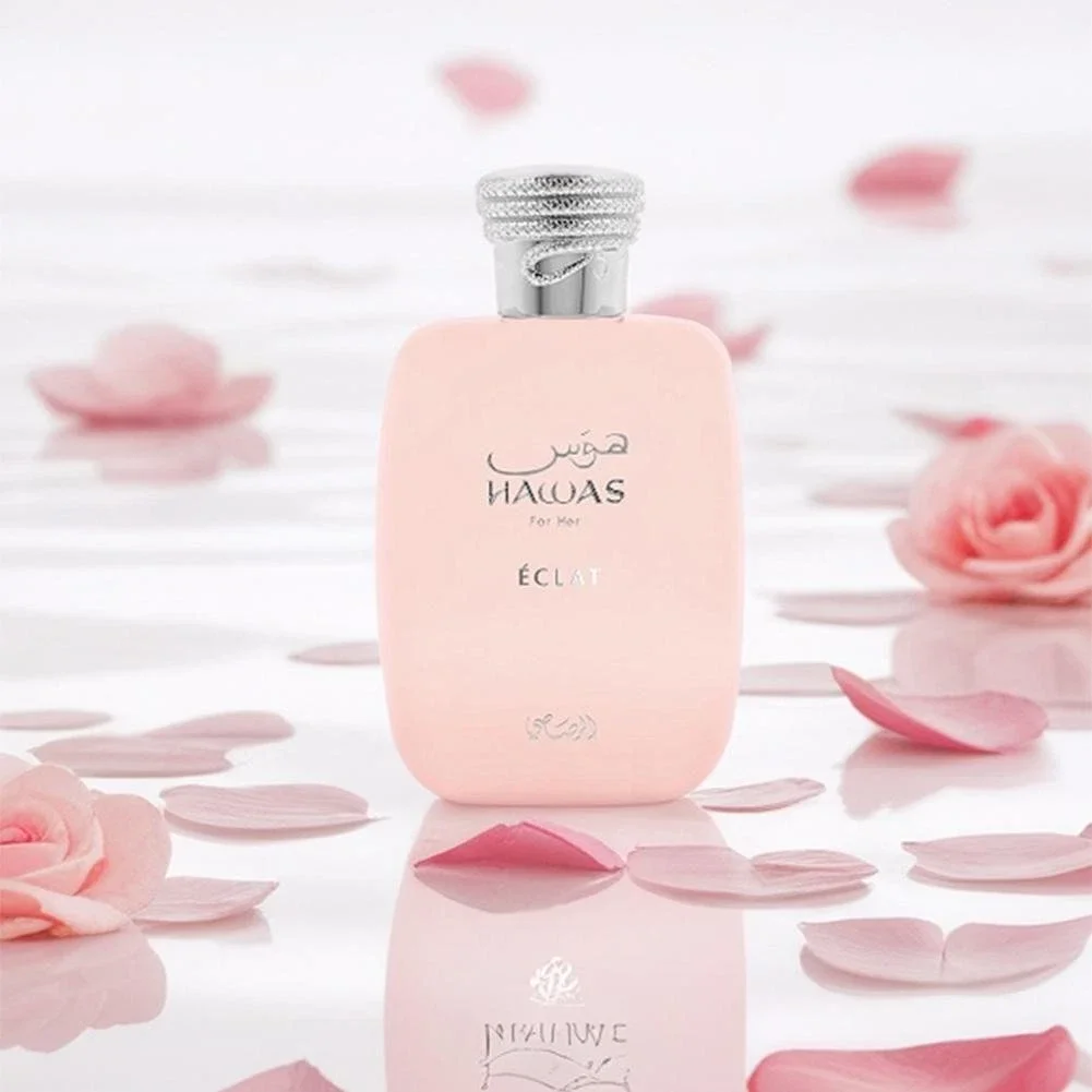 Original Arabic Perfume Rasasi Hawas Eclat for Women Eau de Parfum Spray 3.4 Ounce Eastern-Middle Eastern fragrance Arabian women's perfume natural perfume Arabian women's perfume long lasting fragrance Cologne Pheromone Portable Birthday gift view 5
