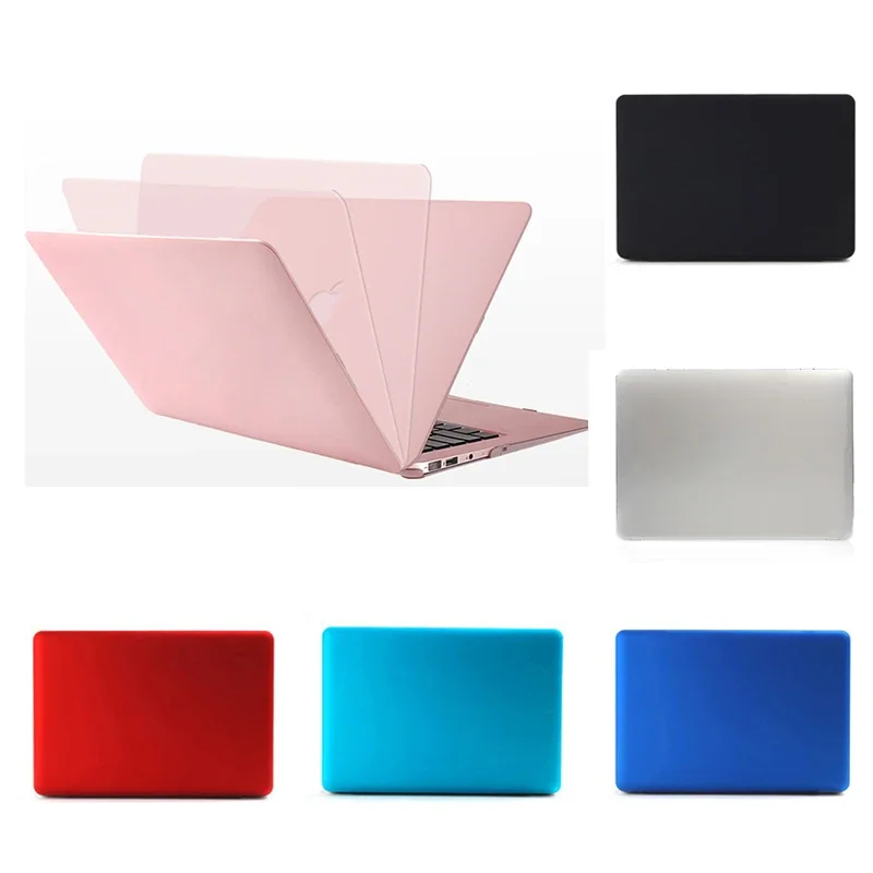 Plastic Matte Case Cover for Macbook Air Retina Pro 11 12 13 15 Inch Multi-color Laptop Case for Apple Macbook A1706 A1707 A1708