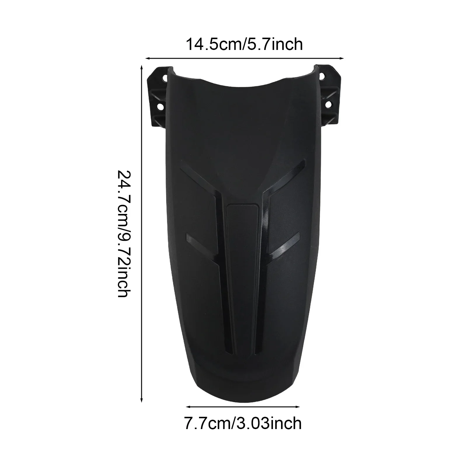 

Scooter Maintenance Rear Mudguard High Strength Mudguard Scooter Rear Protection High-strength ABS Material Splash Protection