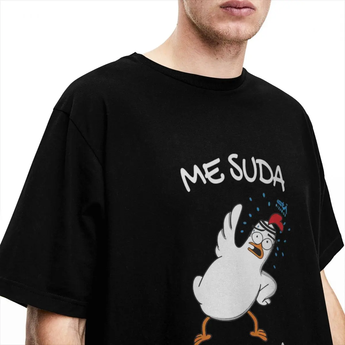 My Cock Sweats Spanish Phrases Jokes T-Shirt Men Casual Cotton Tee Shirt Round Neck Short Sleeve T Shirt New Arrival Tops